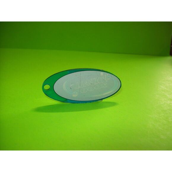 Pinball 2000 Game Machine Plastic Keychain Original Promo Space Age - Picture 3 of 5